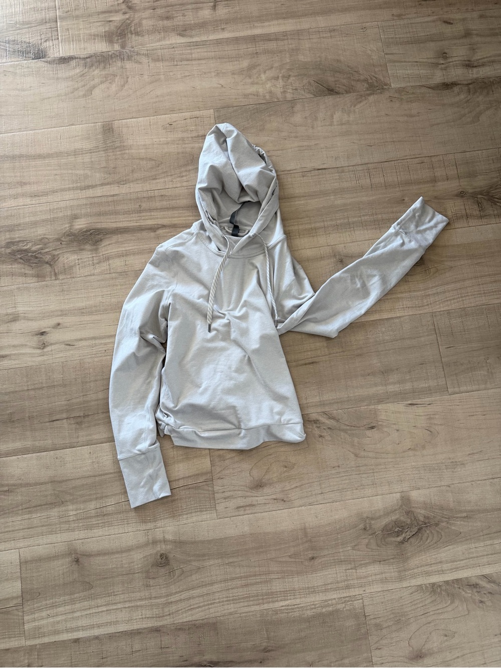 Vuori Neutral Gray Pullover halo Hoodie-xs